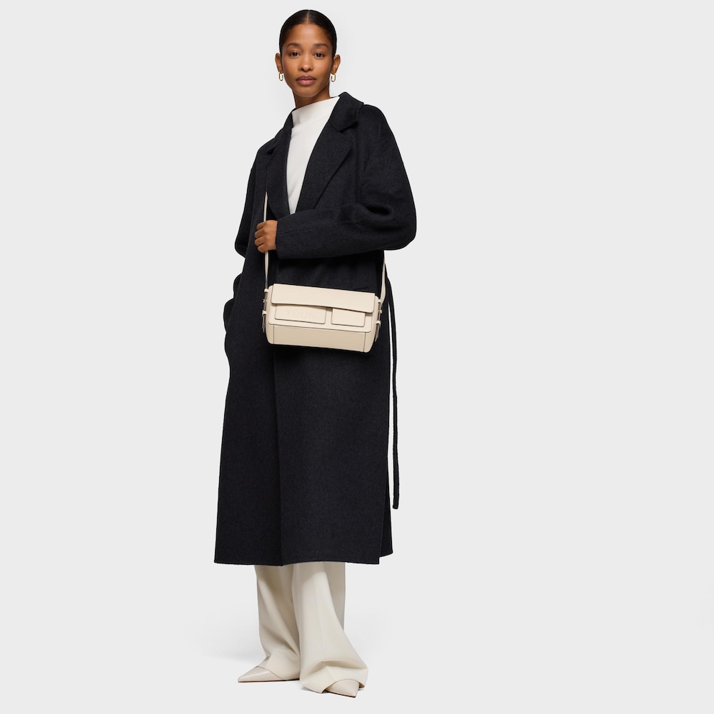 Bandolera mediana beige TOUS Back to basics