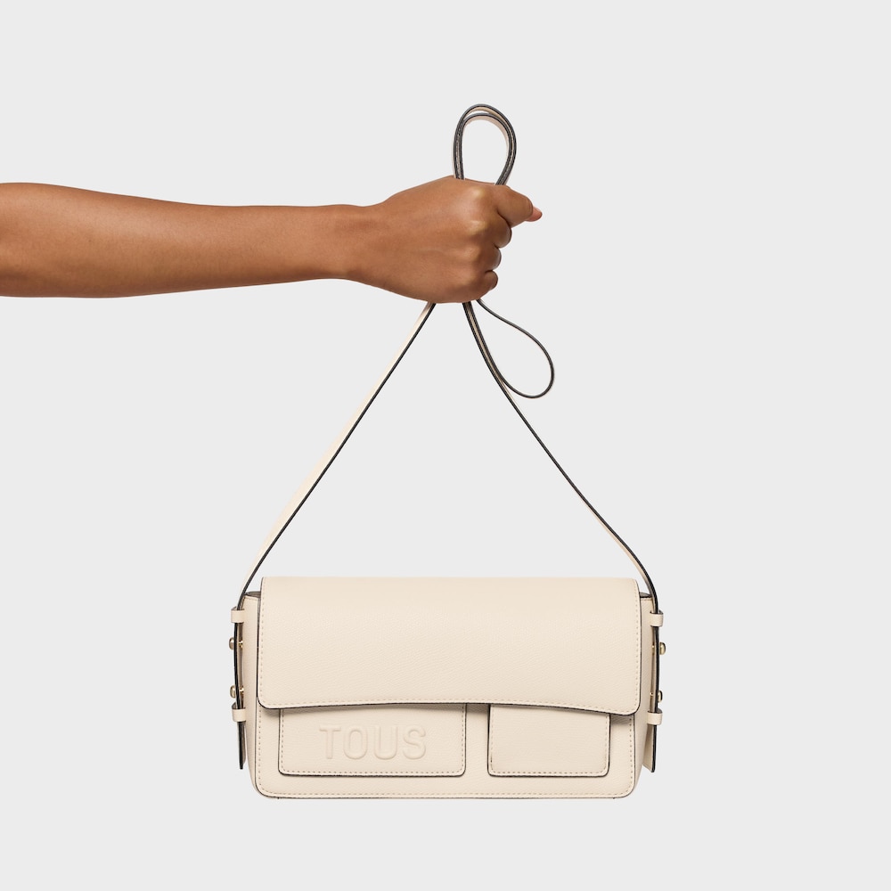 Bandolera mediana beige TOUS Back to basics