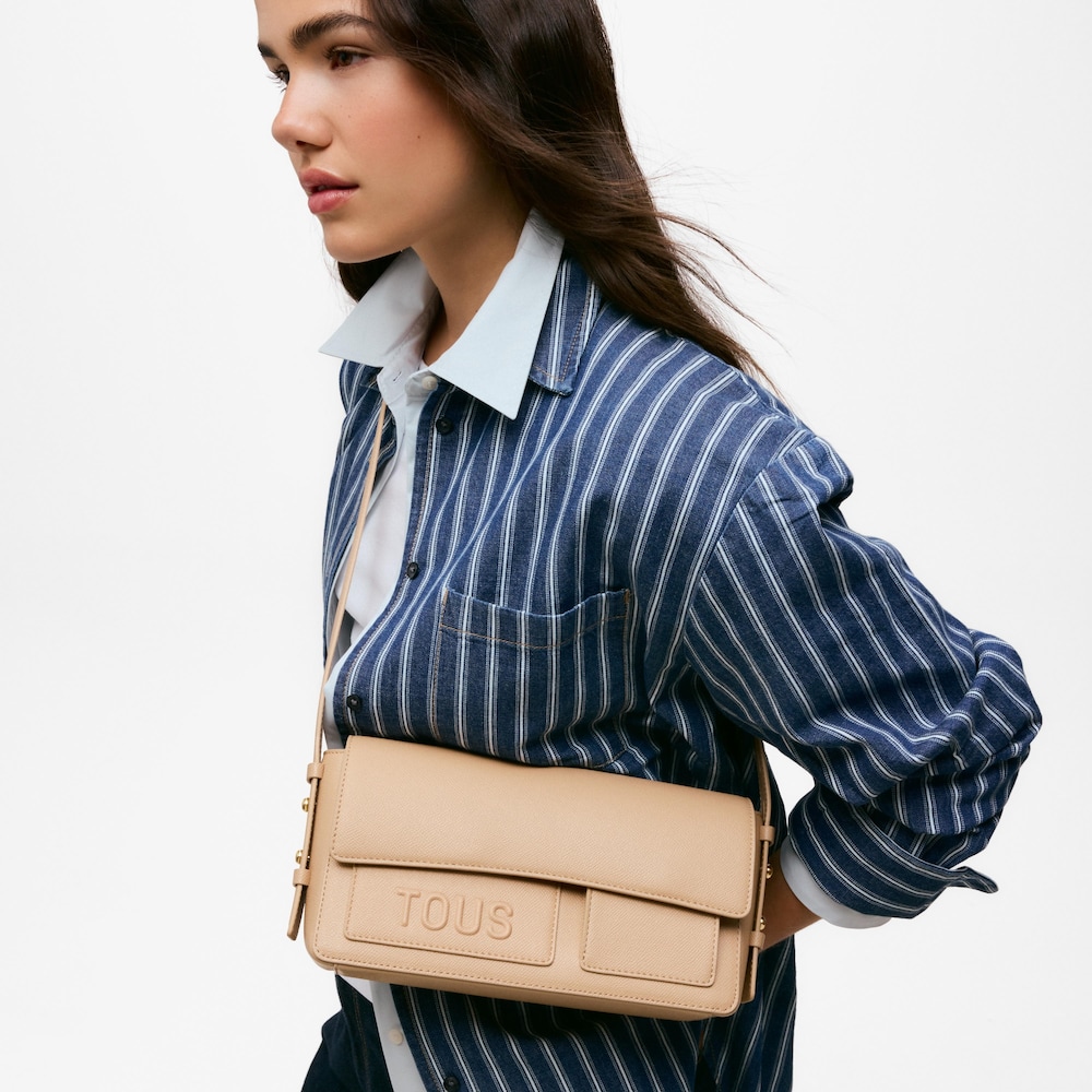 Bandolera mediana arena TOUS Back to basics