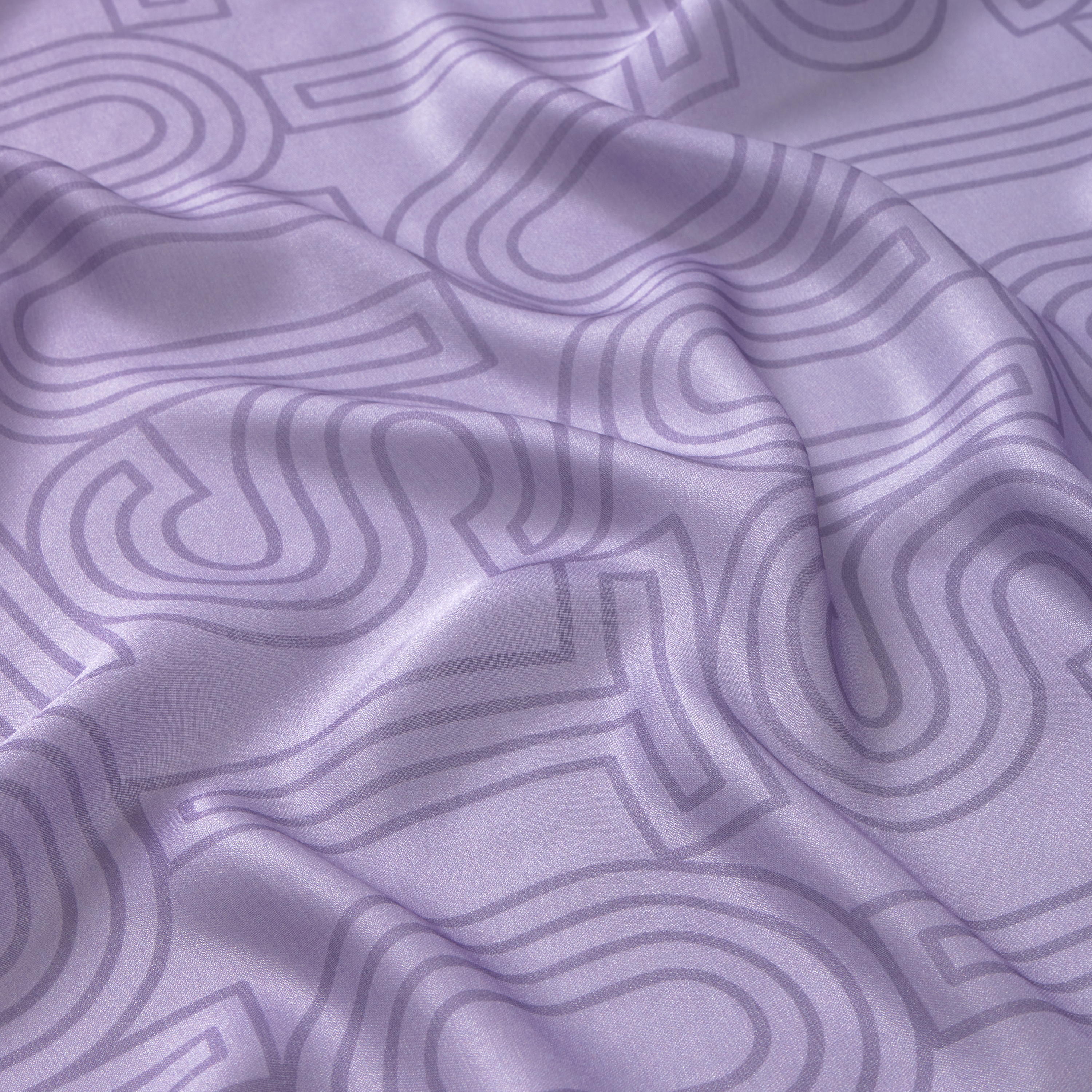 Mauve Foulard TOUS Lines Gradient Repeat