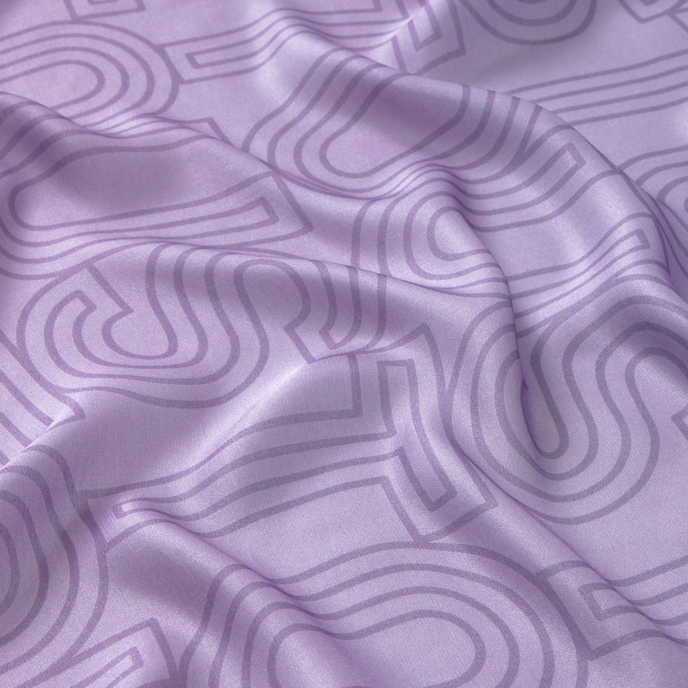 Foulard malva TOUS Lines Gradient Repeat