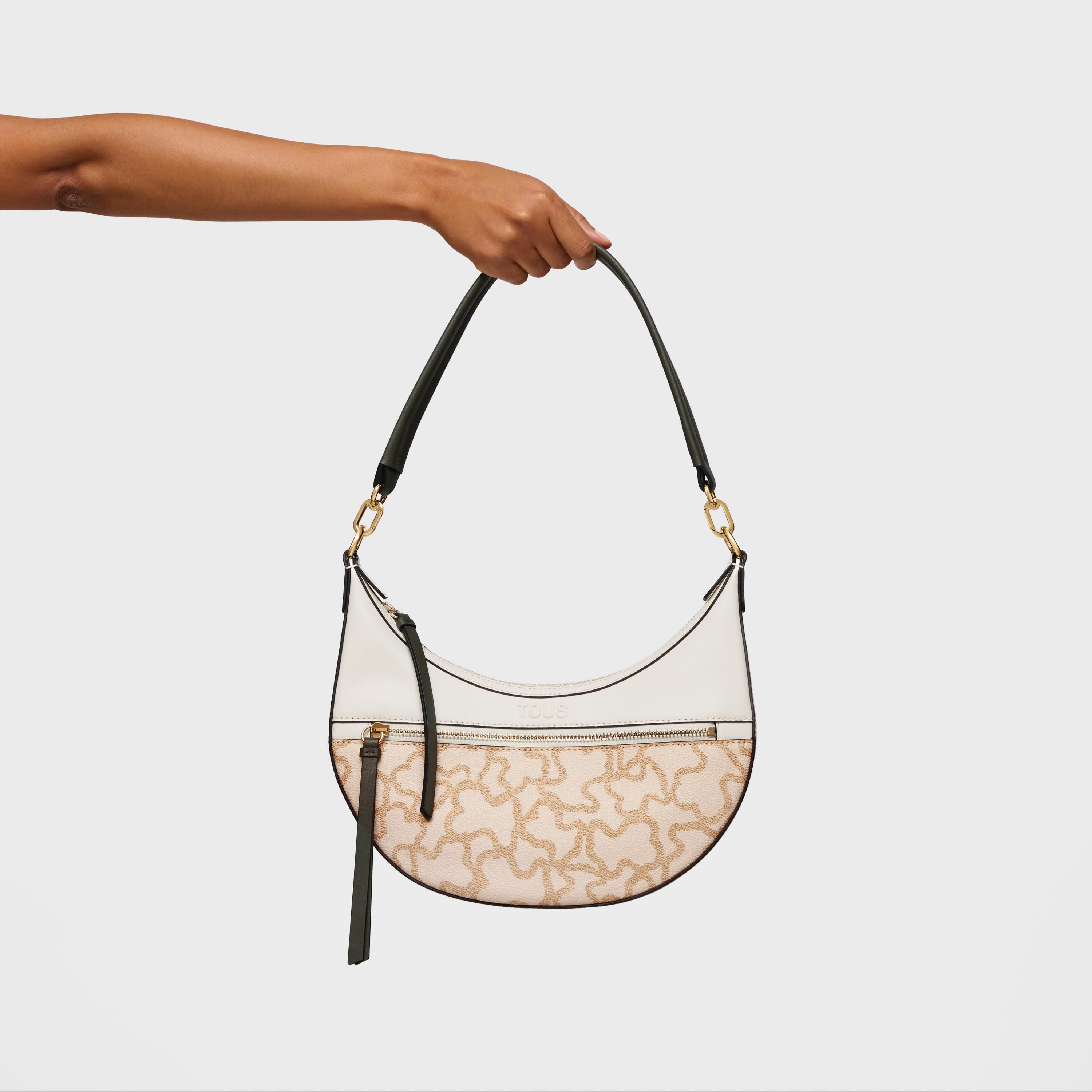 Sand-colored Shoulder bag TOUS Kaos Icon | TOUS