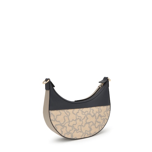 Sivohned&aacute; Kabelka na rameno TOUS Kaos Icon 