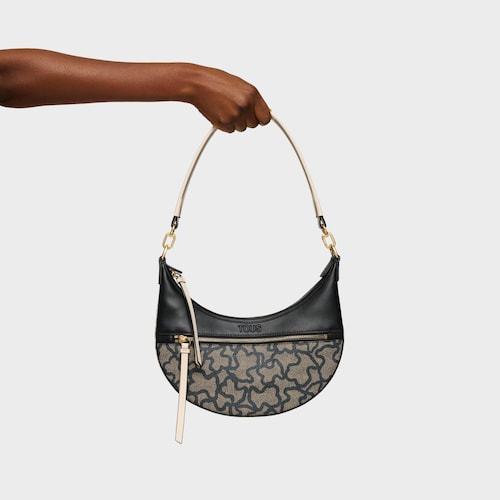 Borsa a spalla nera TOUS Kaos Icon