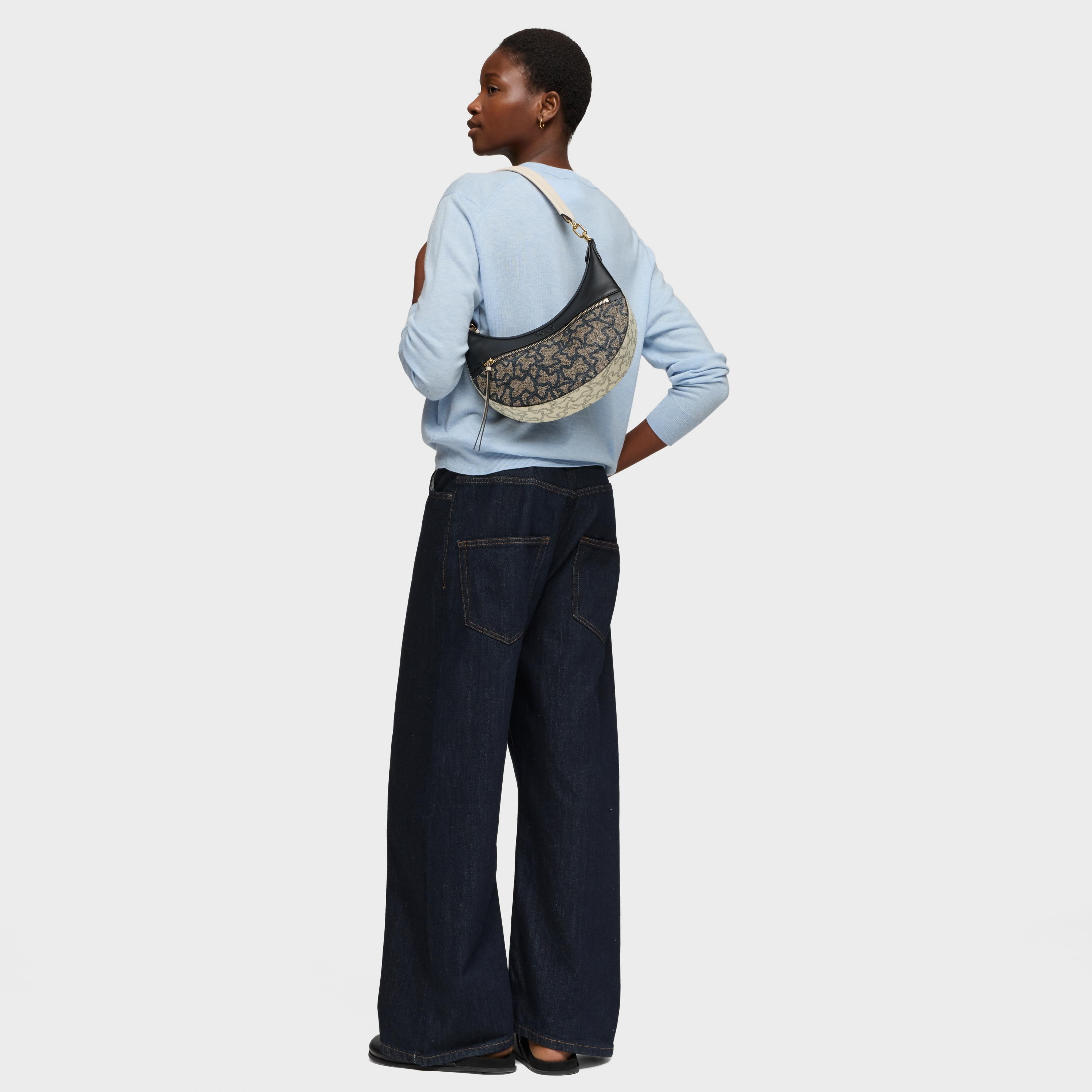 Black Shoulder bag TOUS Kaos Icon