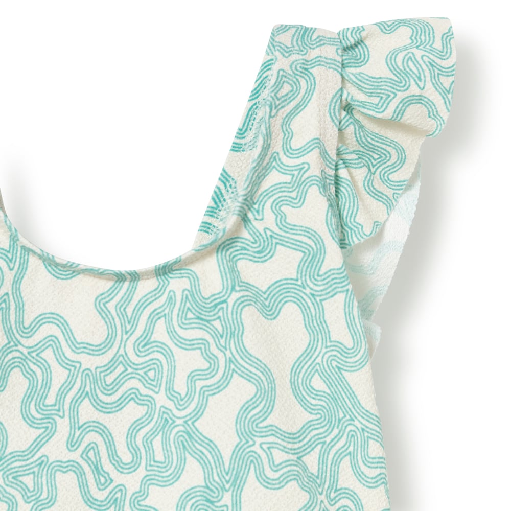 Fato de banho inteiro de menina Kaos bruma