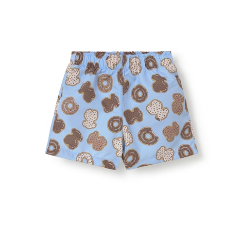 Light blue Donut baby boy swim shorts