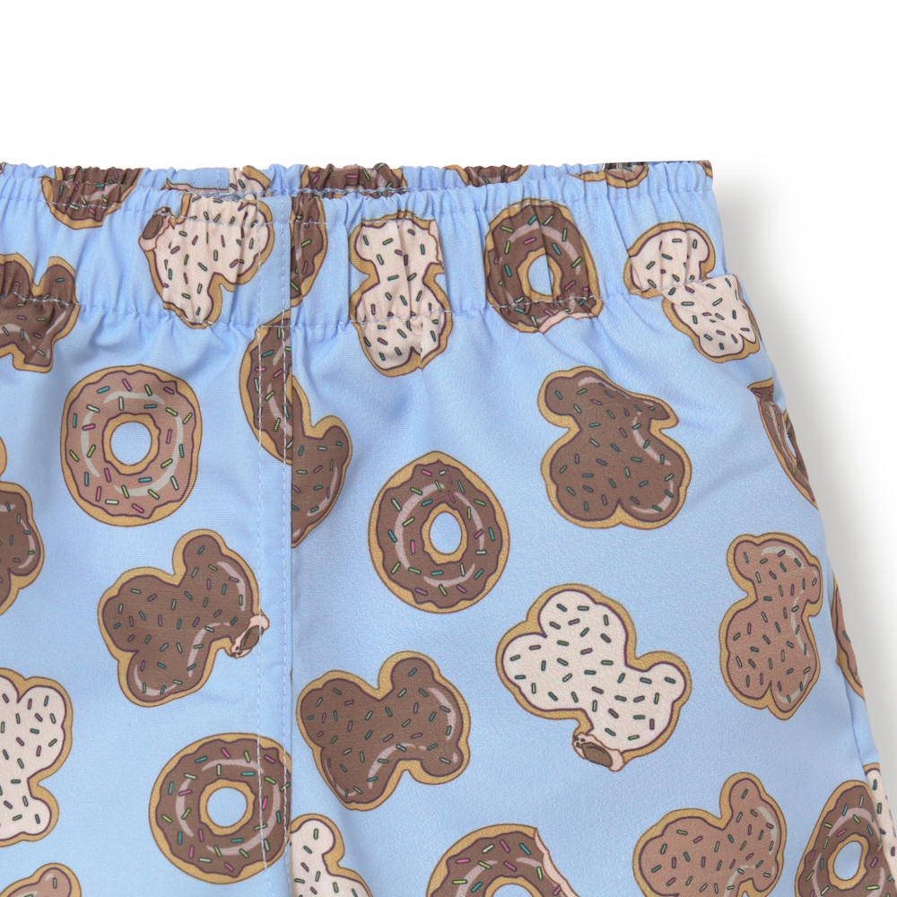 Light blue Donut baby boy swim shorts
