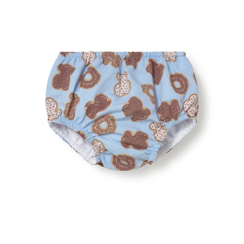 Light blue Donut baby swim nappy