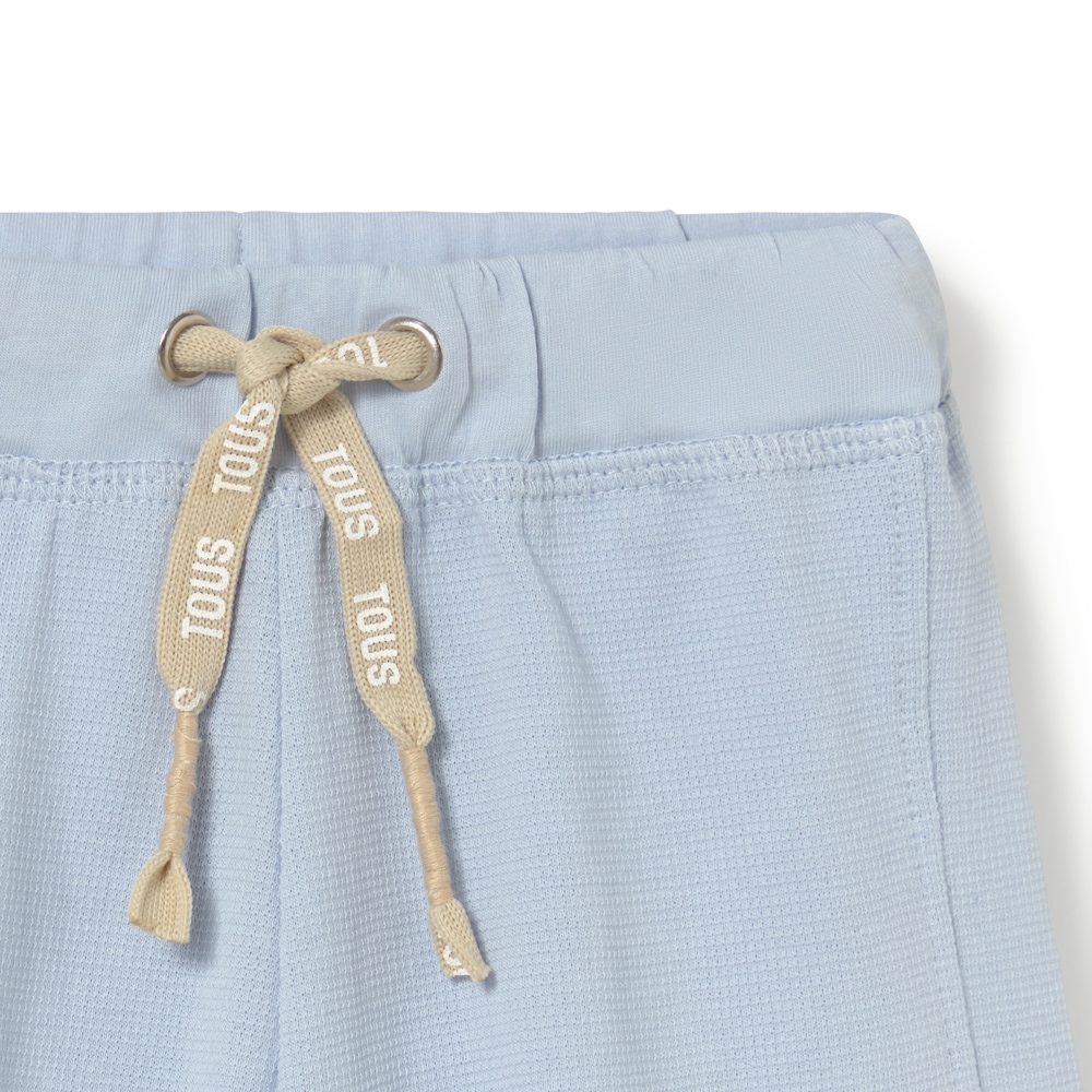 Bermudas cargo Casual azul-celeste