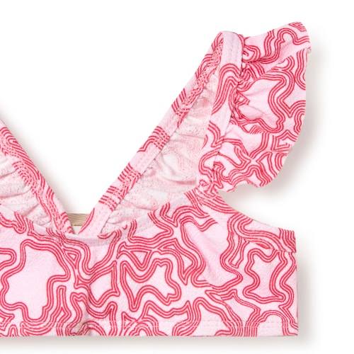 Bikini de ni&ntilde;a Kaos rosa