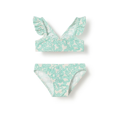 Pink Kaos baby girl bikini image number 0