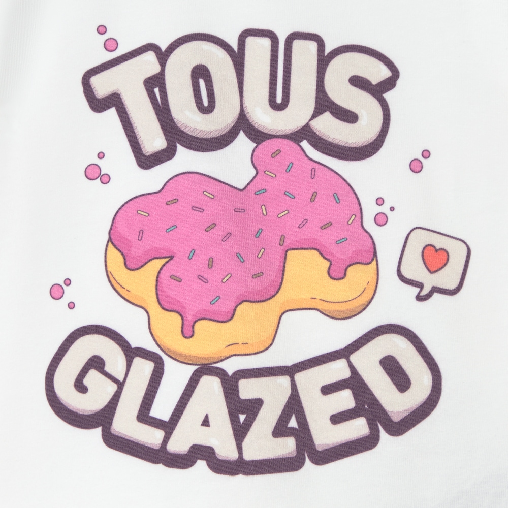 Pink Donut baby beach T-shirt