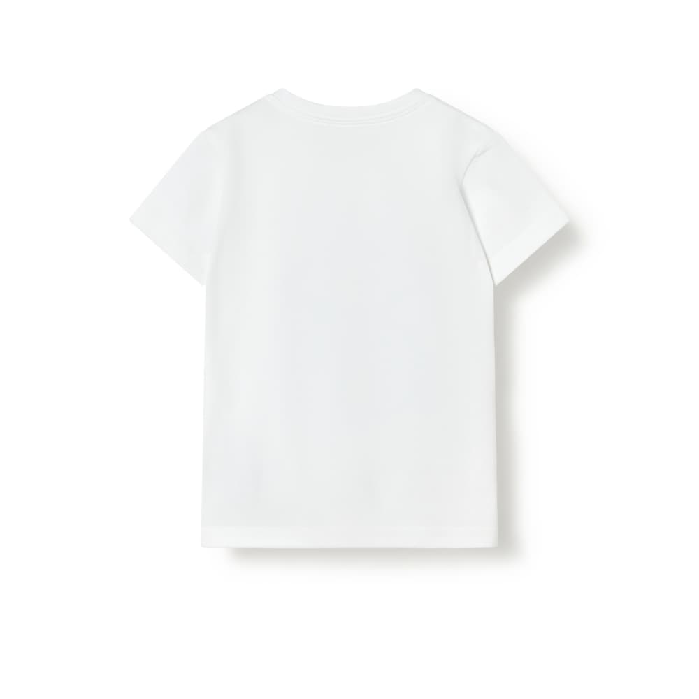 T-shirt de praia Flower azul