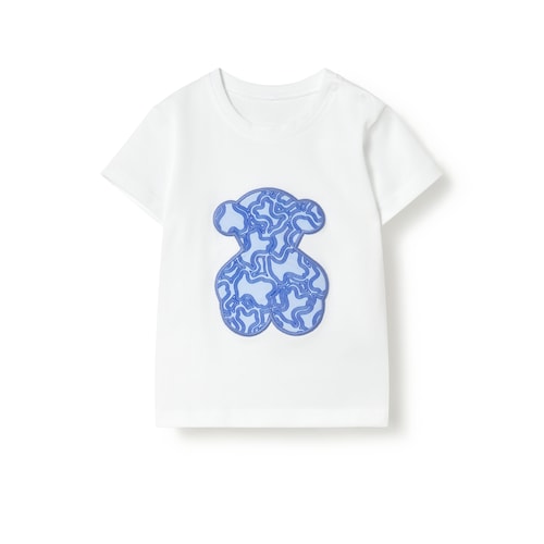 Blue Kaos baby beach T-shirt