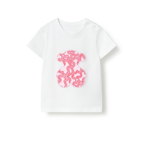 Camiseta de playa Kaos rosa