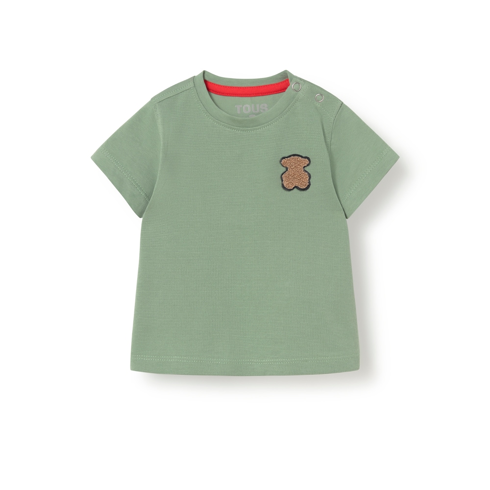 Camiseta te&ntilde;ida Casual crudo