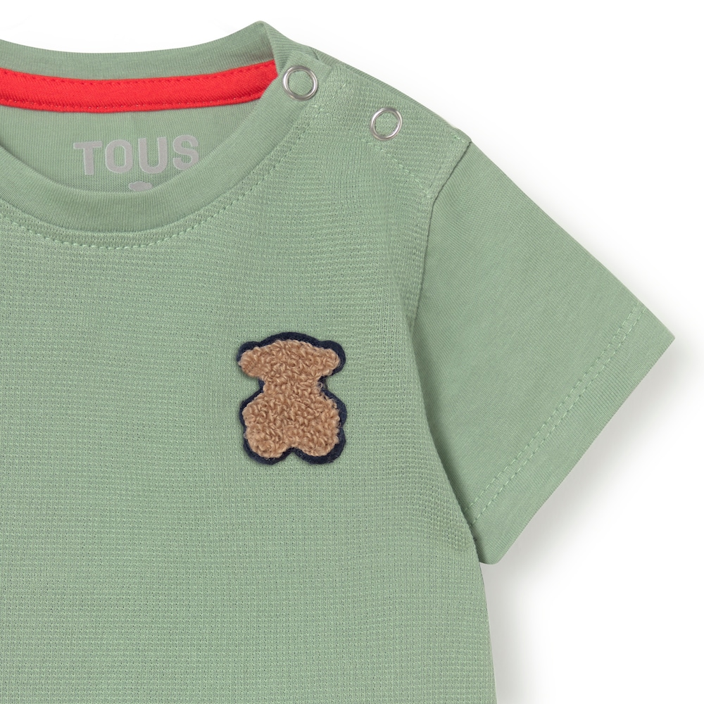 Camiseta te&ntilde;ida Casual crudo