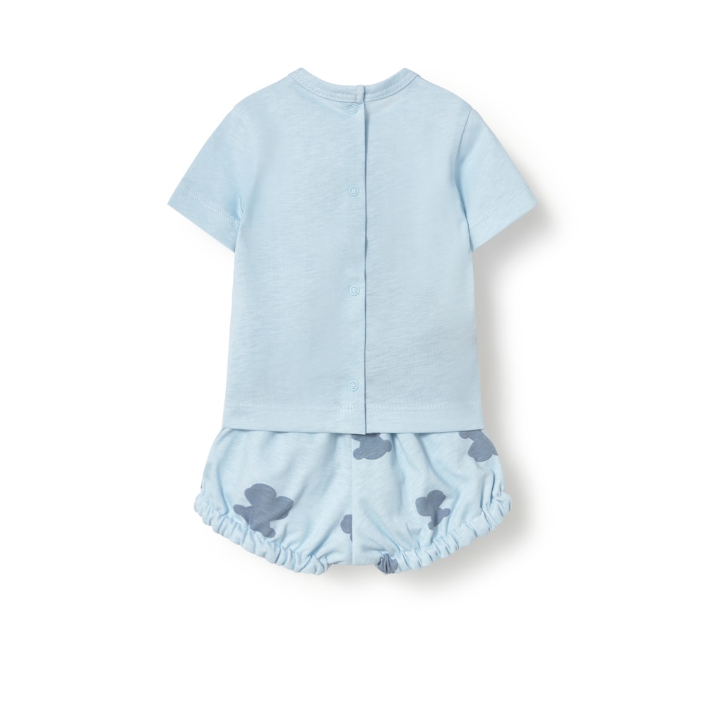 Conjunt de nad&oacute; Fluffy blau cel