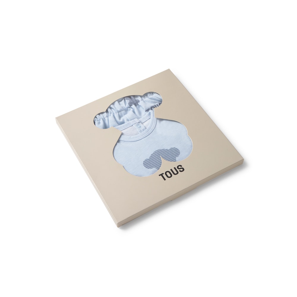 Conjunt de nad&oacute; Fluffy blau cel