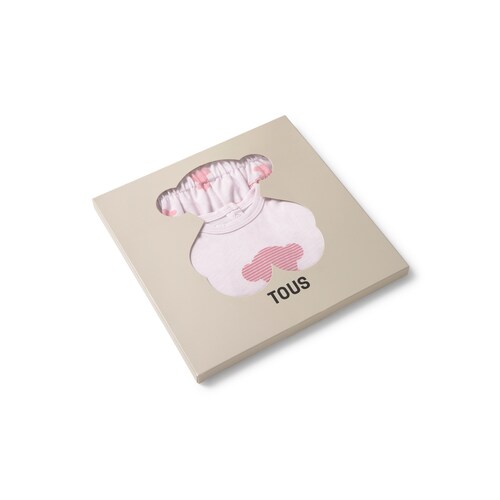 Pink Fluffy baby set