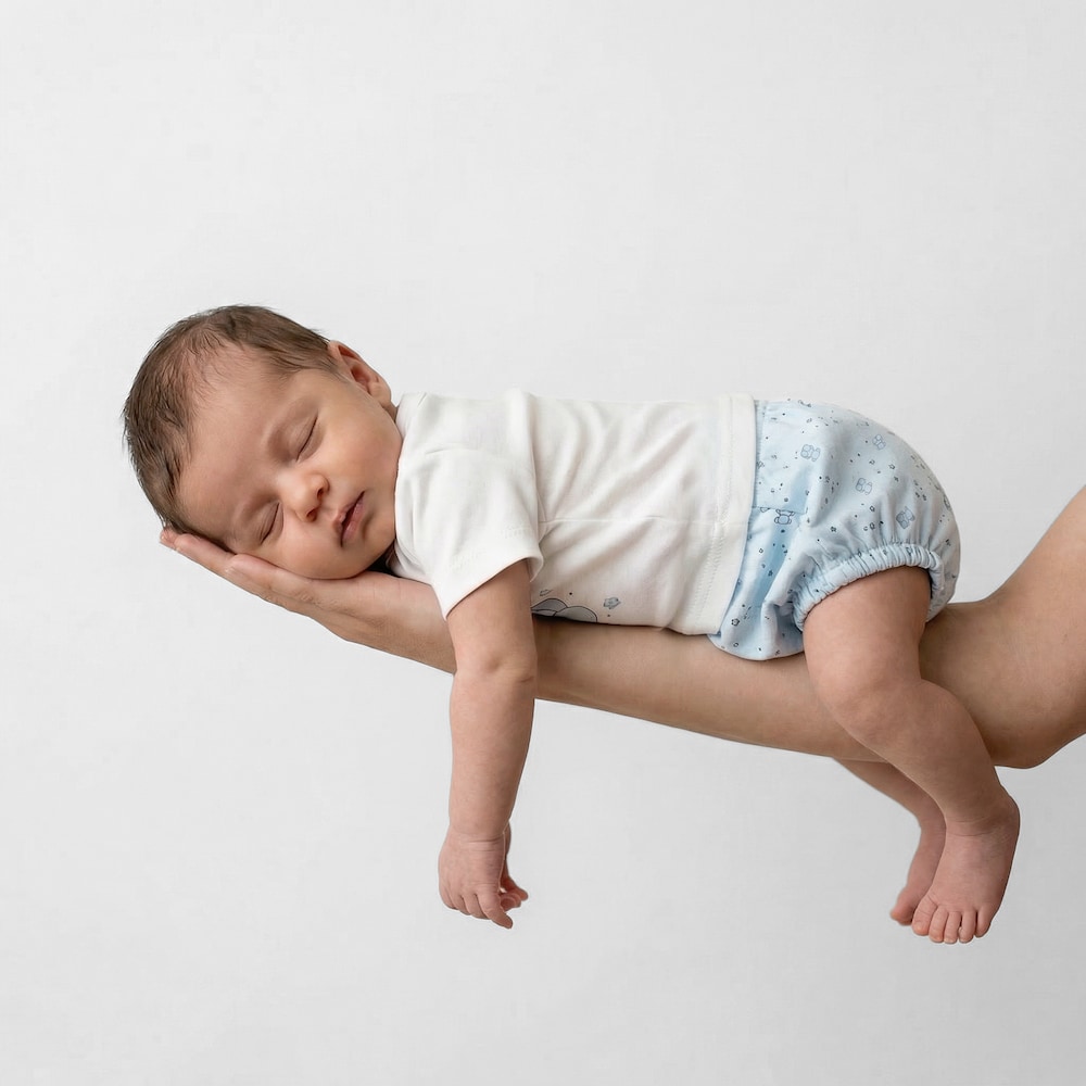 Conjunt de nad&oacute; Tender blau cel