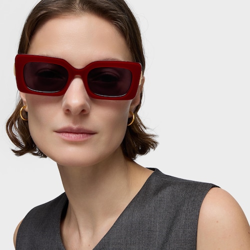 Gafas de sol en color rojo Hold