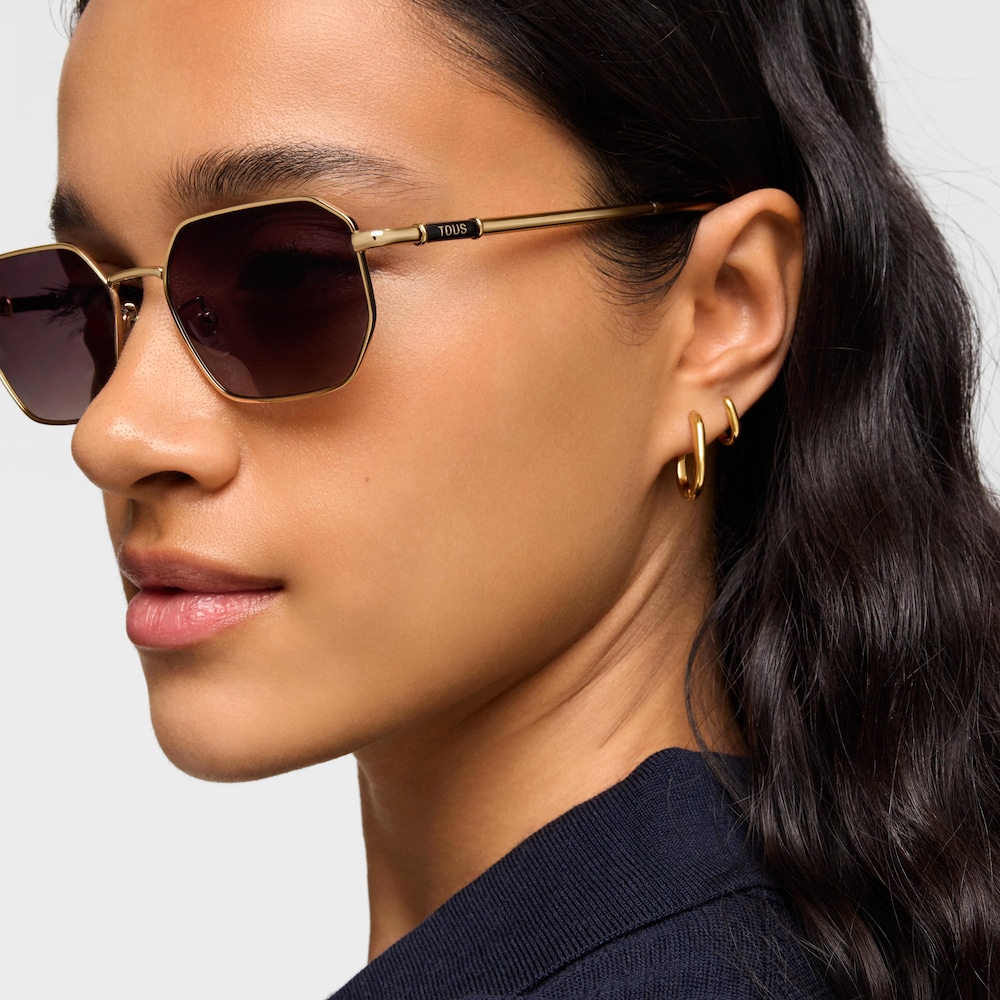 Lunettes de soleil havane TOUS Geometric Metal