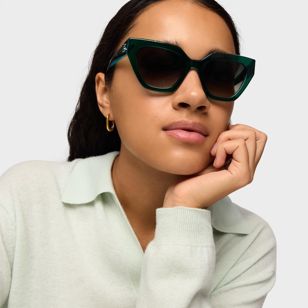 Gafas de sol en color verde Bold Bear Color