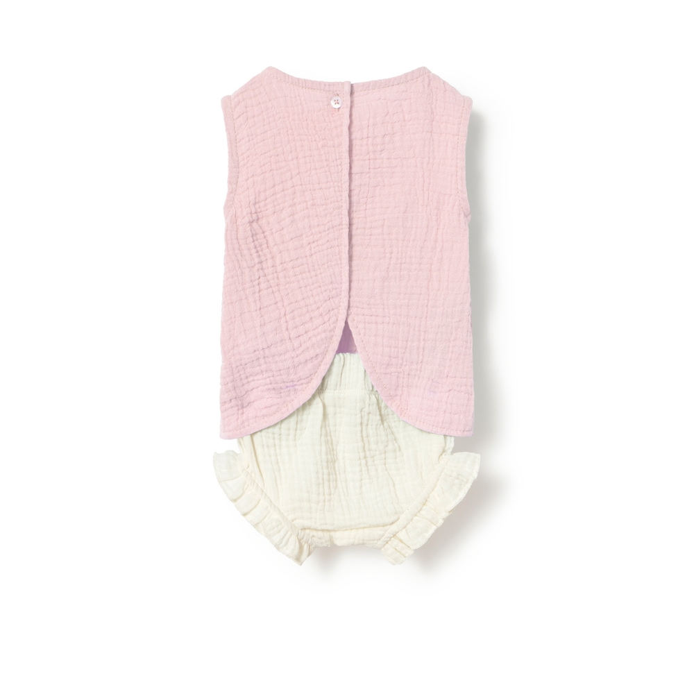 Conjunto de beb&eacute; Const rosa