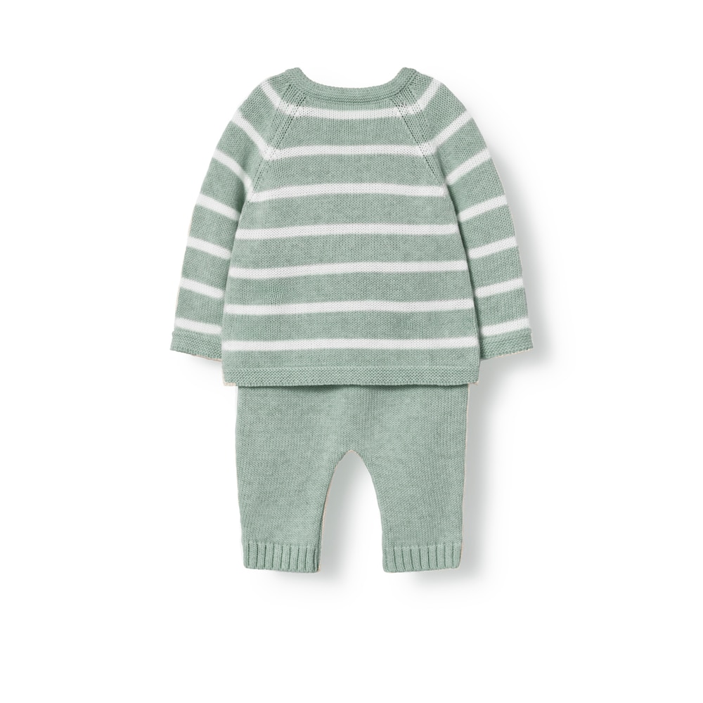 Conjunt de nad&oacute; de nounat Tricot bruma