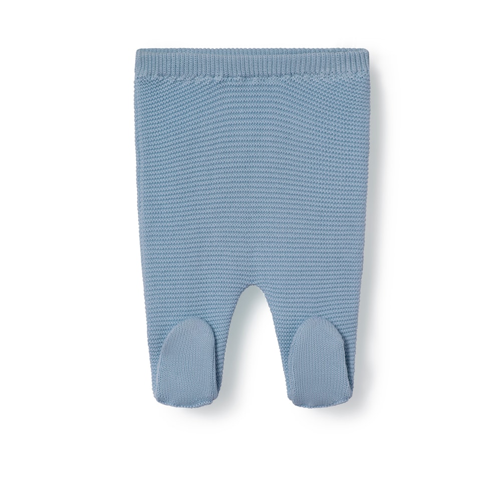 Conjunto de beb&eacute; de reci&eacute;n nacido Tricot celeste