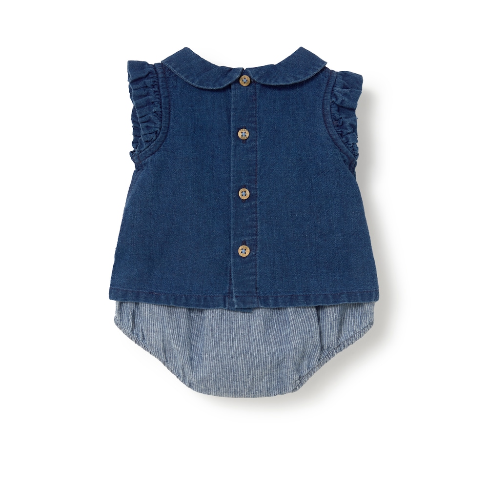 Baby Blue baby girl set