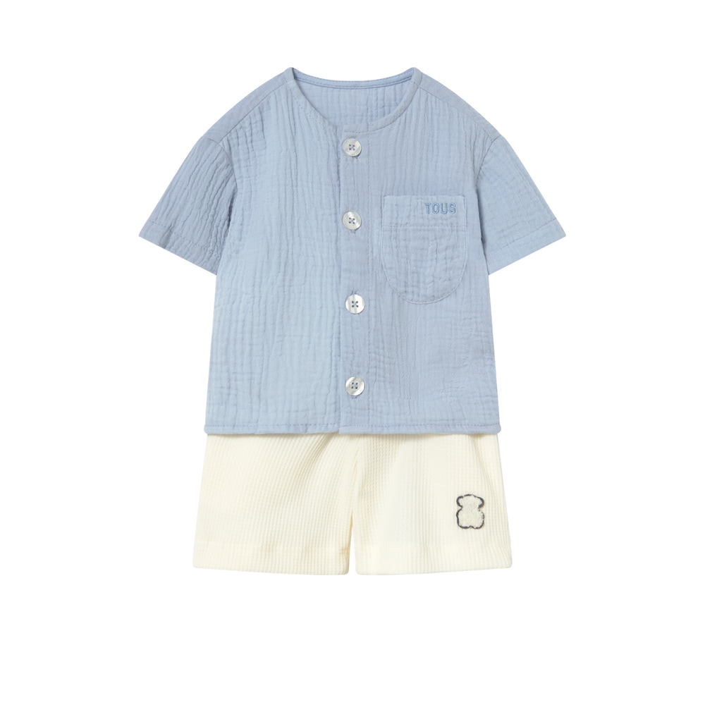 Conjunto de beb&eacute; Const azul