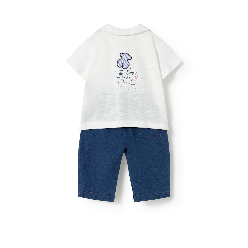Blue Jeans baby boy set
