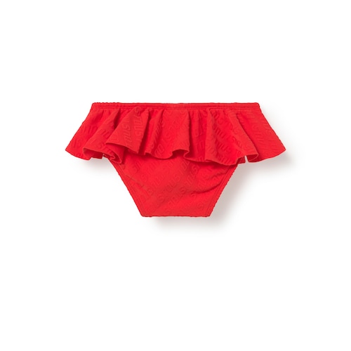 Culet&iacute;n de ni&ntilde;a Logo rojo