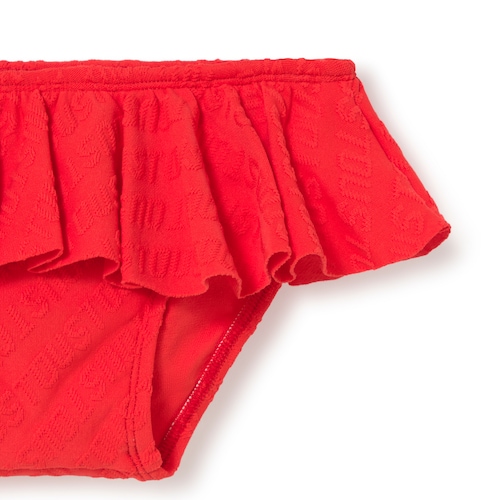 Culet&iacute;n de ni&ntilde;a Logo rojo