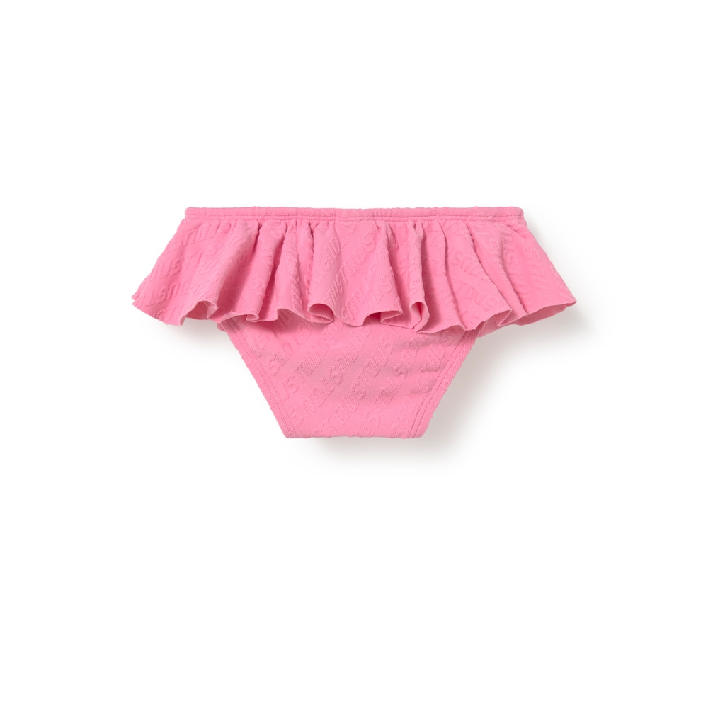 Cueca de menina Logo rosa