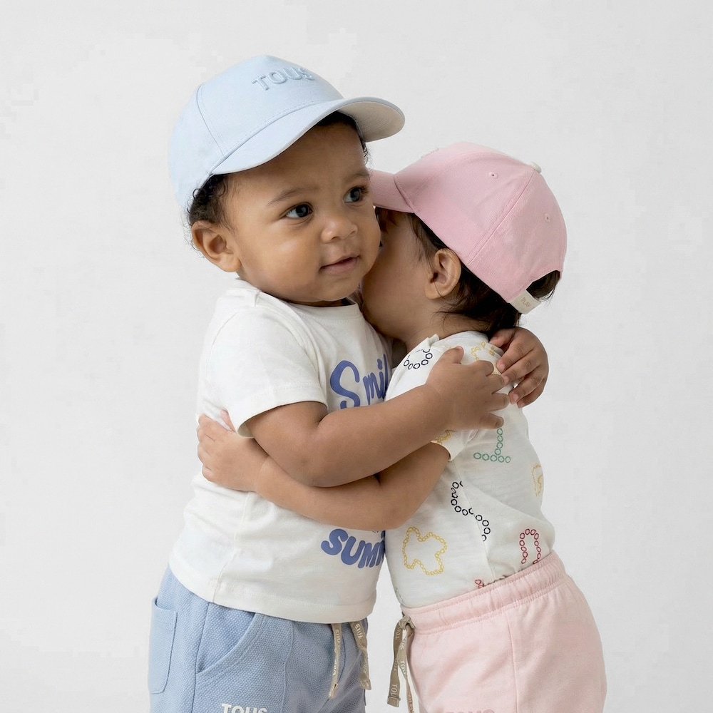 Pink baby and kids baseball cap