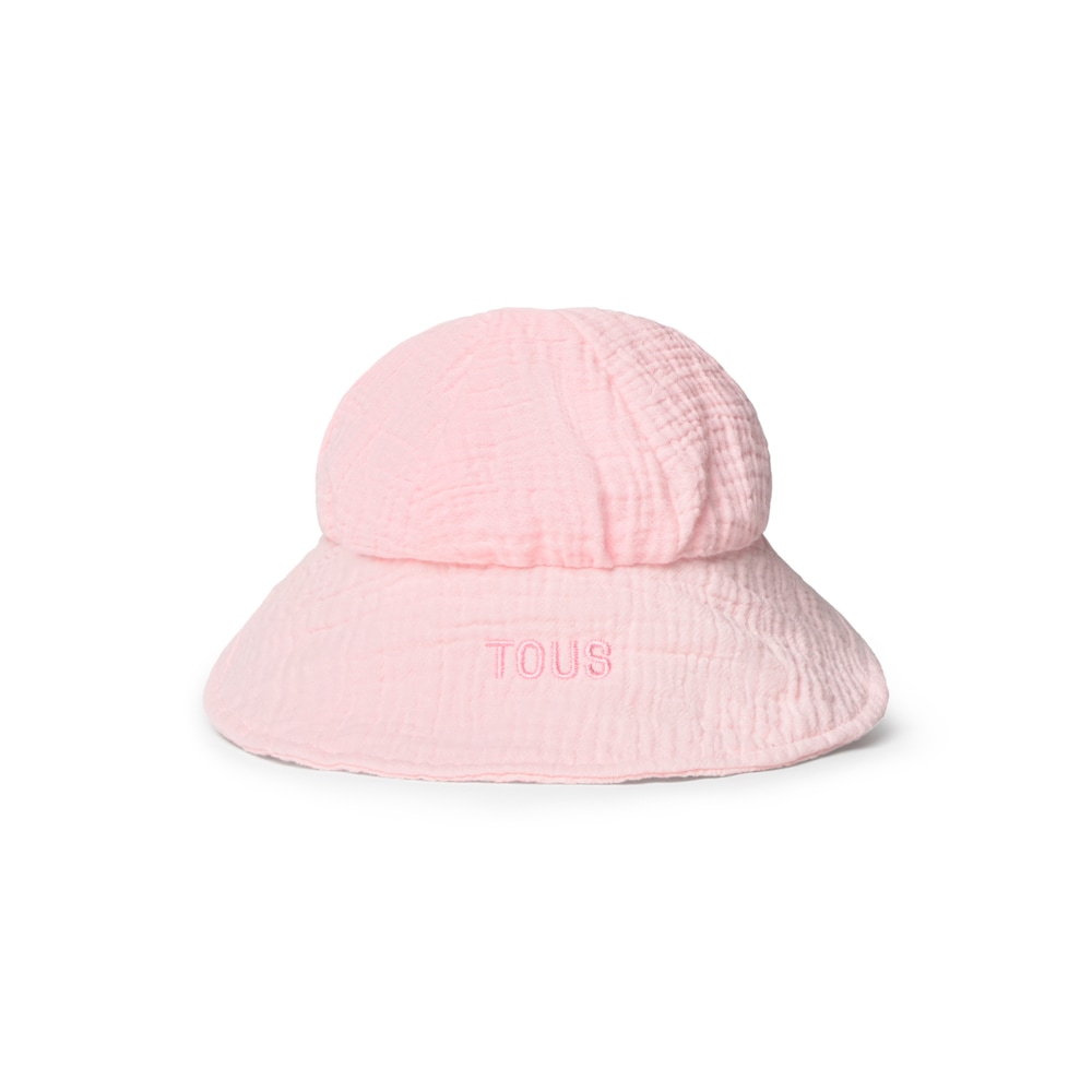 Pink Const baby hat