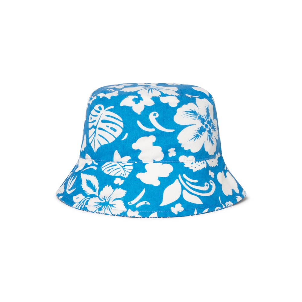 Blue Flower baby beach hat