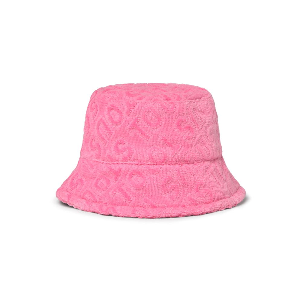 Pink Logo baby beach hat