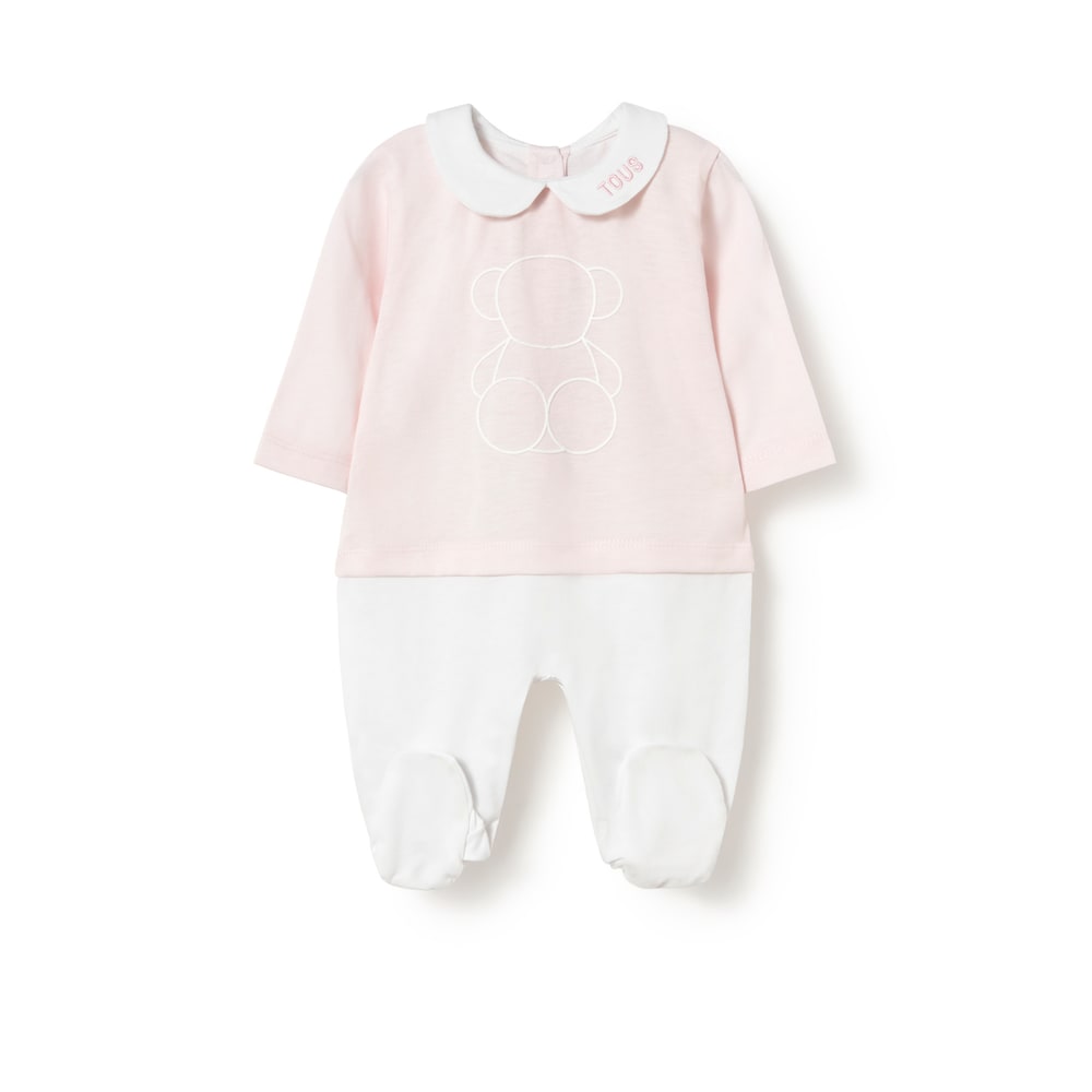 Pink Tender baby romper