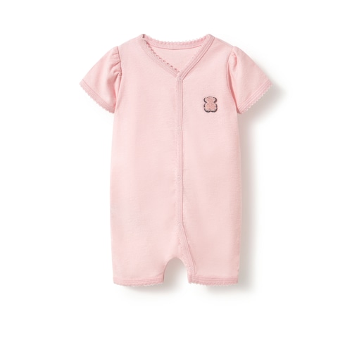 Pelele de beb&eacute; Const rosa