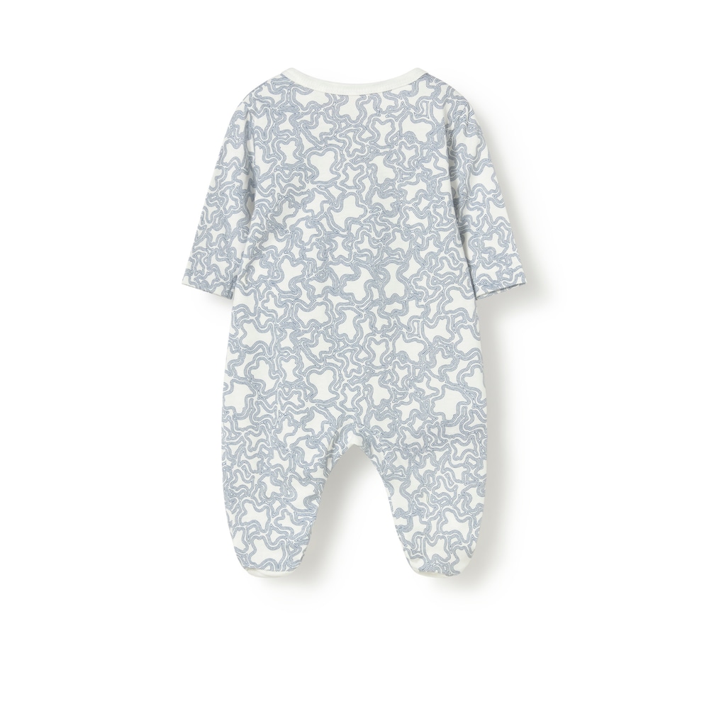 Blue Kaos wrapover baby romper