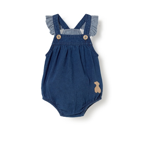 Baby Blue baby romper