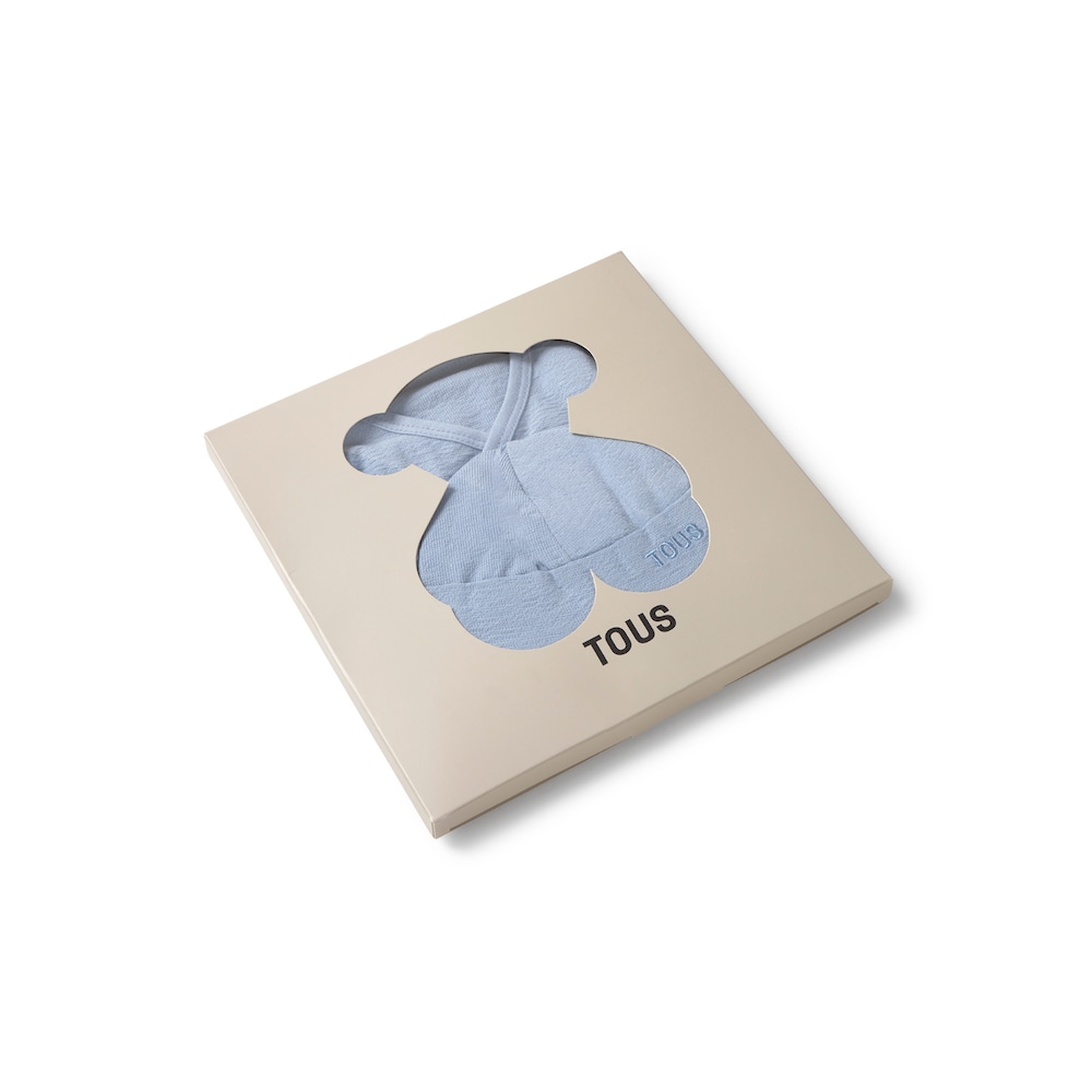 Conjunto de primeira roupa Const azul-celeste