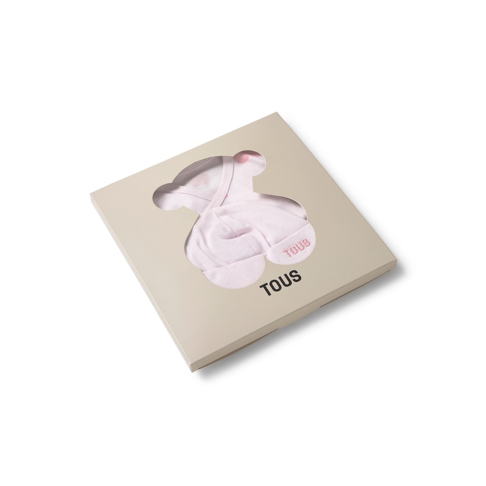 Pink Fluffy newborn baby set