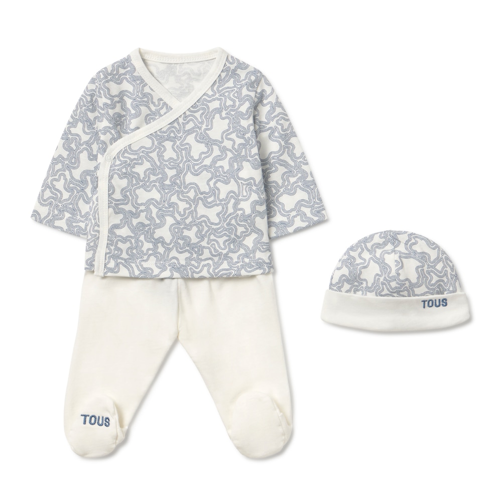 Set de beb&eacute; para primera puesta Kaos azul