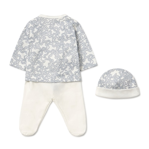 Blue Kaos newborn baby set